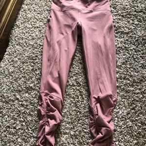 Lululemon Align leggings with ruched bottom